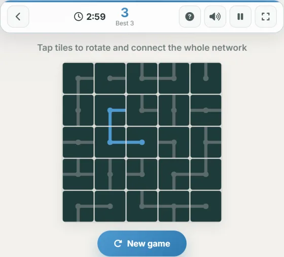 Flow Connect — live gameplay