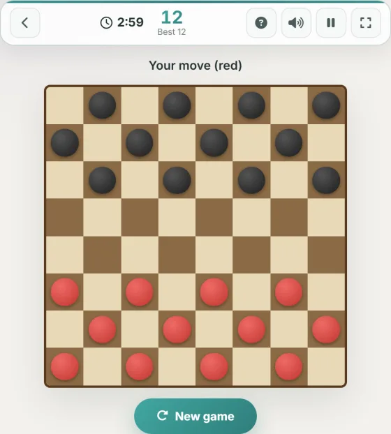 Halma — live gameplay