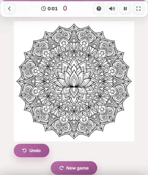 Mandala Maker — live gameplay