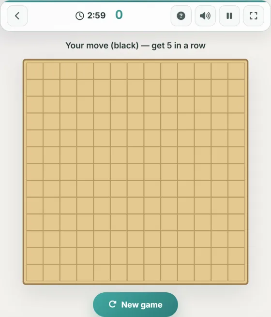 Nine Men's Morris — live gameplay