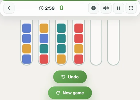 Screw Sort — live gameplay
