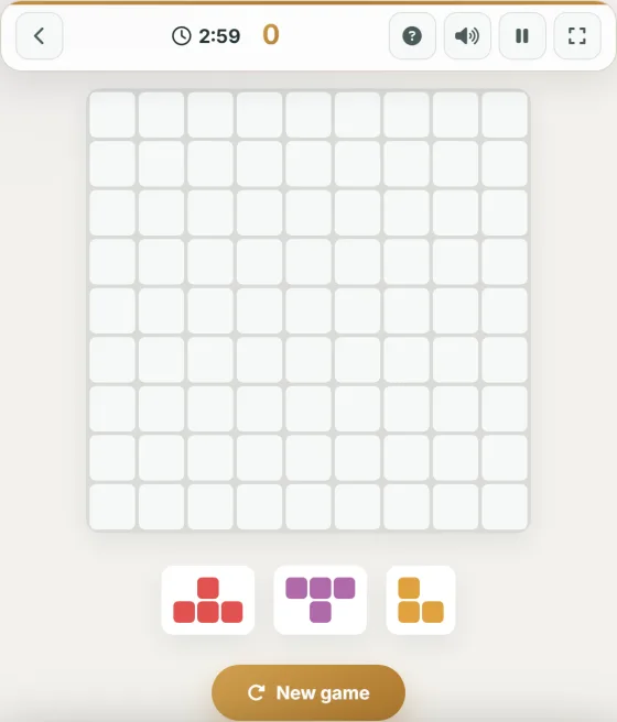 Shape Drop — live gameplay