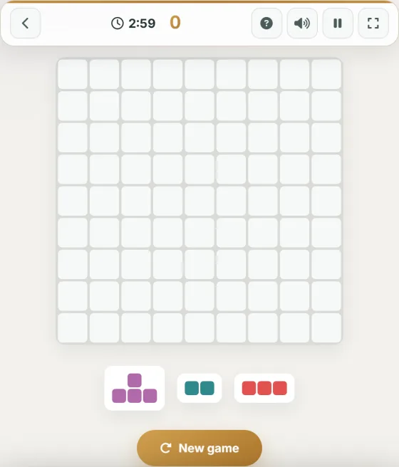 Wood Block Puzzle — live gameplay