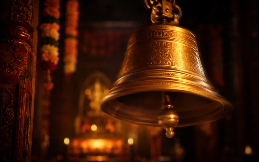 Virtual Temple Bell Offering — a glimpse of the experience