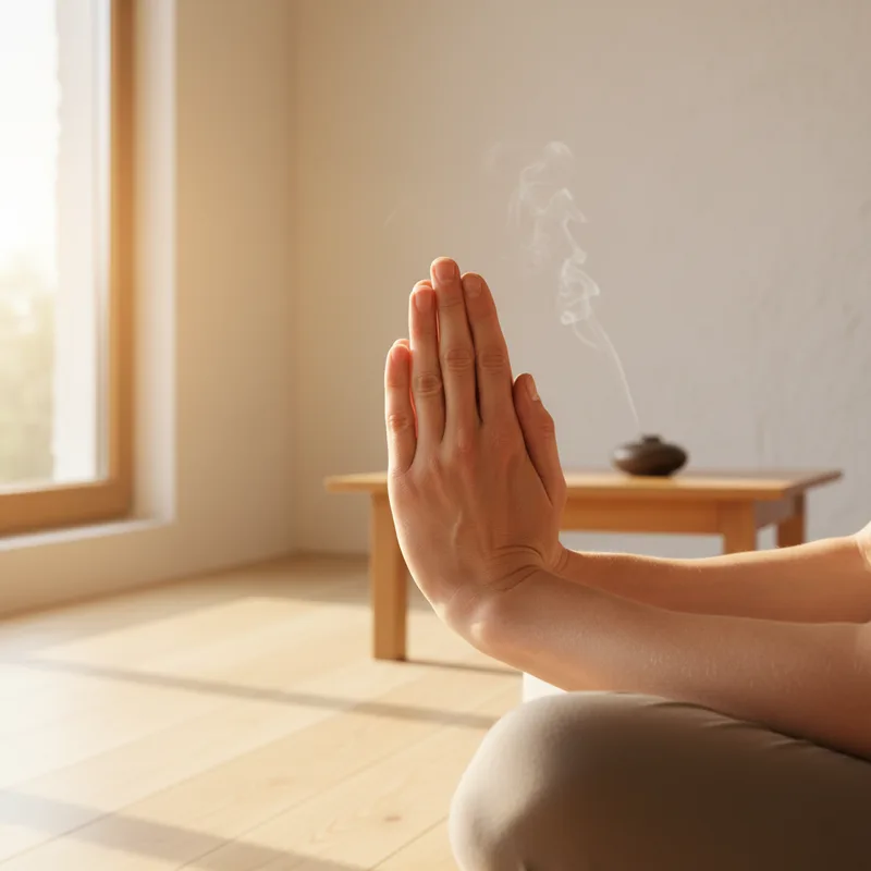 Adho-Mukha Mudra (Downward Facing Gesture)
