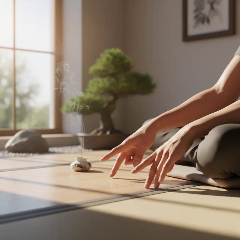Bhu Mudra (Mother Earth Touch Gesture)
