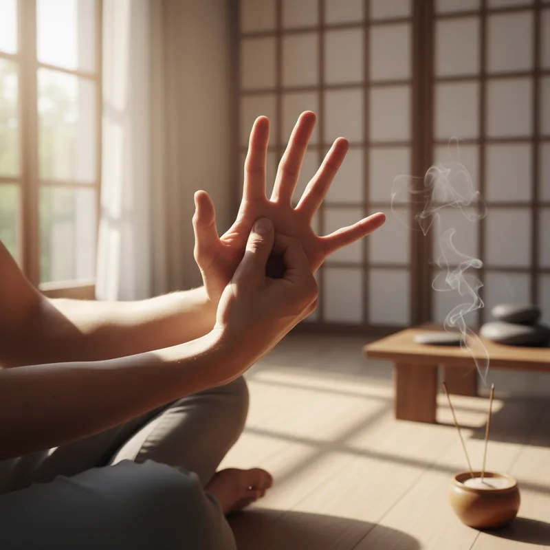 Garuda Mudra (Eagle Gesture)