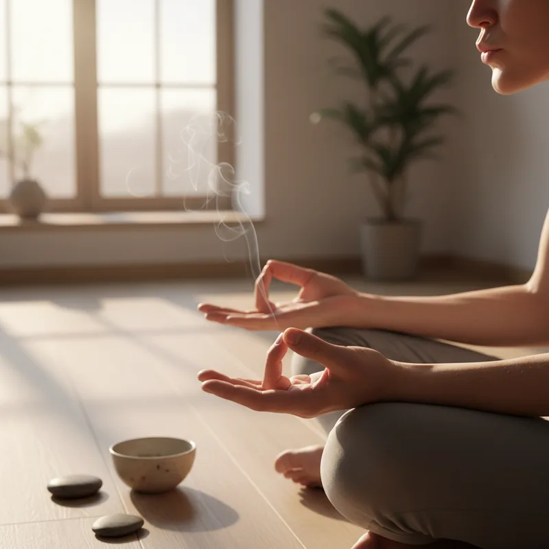 Kaki Mudra (Crow's Beak Breathing Gesture)