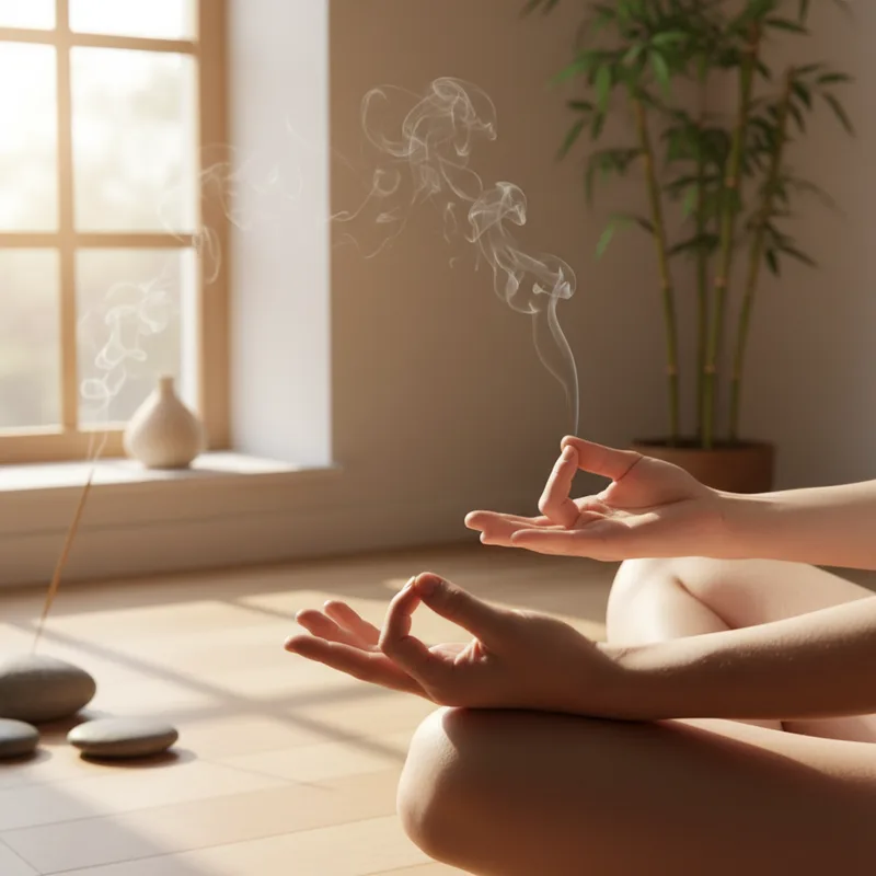 Kapha-Pacifying Mudra (Lightness & Decongestion Seal)