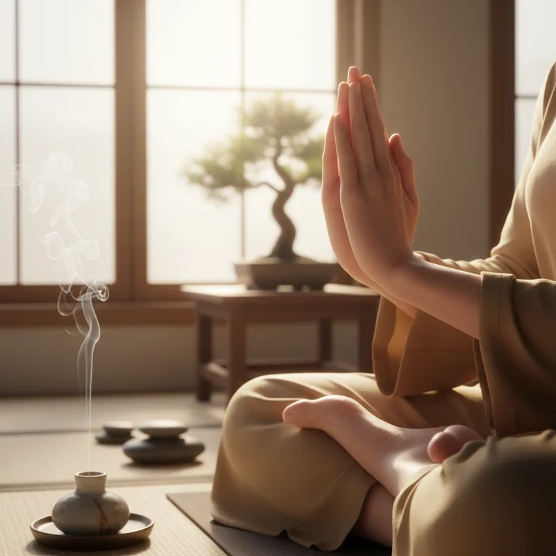 Sahaj Shankha Mudra (Simplified Conch)