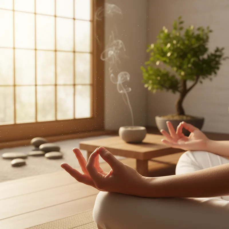 Sukham Mudra (Ease & Contentment Gesture)